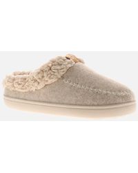 Strollers - Mule Slippers Borg Lining Fleece Uk Size - Lyst