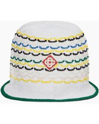 CASABLANCA - Woven Hat - Lyst