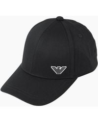 Emporio Armani - Embroidered Eagle Cap - Lyst