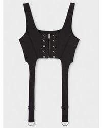 Ambush - Corset Crop Top - Lyst