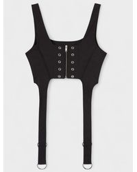 Ambush - Corset Crop Top - Lyst