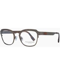 ZEGNA - Optical Frame Zc5004 49 034 Titanium - Lyst