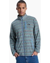 Quiksilver - No Destination Micro Fleece Full Zip Fleece - Lyst