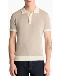 Remus Uomo - Knitted Polo Shirt - Lyst