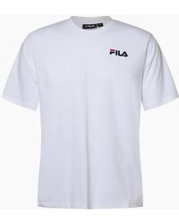 Fila - Wordmark Crew Neck Short Sleeve T-Shirt - Lyst