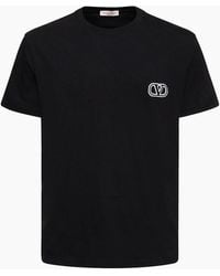 Valentino - Vlogo Signature Patch T-Shirt - Lyst