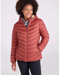 Mountain Warehouse - Ladies Faux Fur Lined Padded Jacket - Lyst