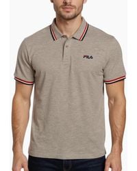 Fila - Polo Shirt Short Sleeve Casual Summer Tee Cotton Jersey Sports Golf - Lyst