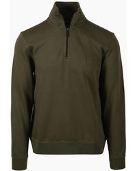 BOSS - Boss Zetrust Half Zip Sweatshirt Bright - Lyst