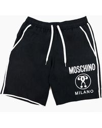 Moschino - Underwear Double Question Mark Longwear Nylon Shorts - Lyst