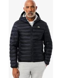 Lacoste - Water-Repellent Quilted Puffed Jacket - Lyst