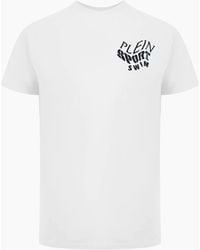 Philipp Plein - Plein Sport Tiger Fluo Logo Stretch T-Shirt - Lyst