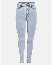 Noisy May - Five Pocket Skinny Jeans - Lyst