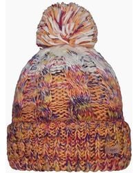 Barts - Iska Chunky Cable Knitted Bobble Hat - Lyst
