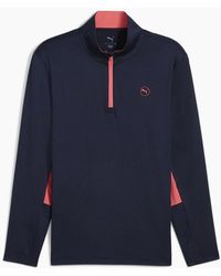 PUMA - Pure Quarter Zip Pullover Jumper - Lyst