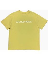A_COLD_WALL* - Essential Logo T-Shirt - Lyst