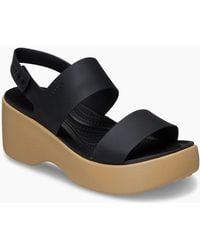 Crocs™ - Brooklyn Sky Eva /Cashew Sandals - Lyst