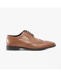 Hush Puppies - Elliot Leather Brogue Oxford Shoes Tan - Lyst