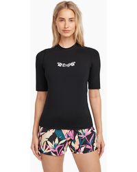 O'neill Sportswear - Skins Short Sleeve Rash Vest - Lyst