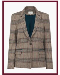 Nooki Design - Michaela Check Blazer - Lyst