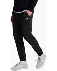 Lyle & Scott - Lyle & Scott Jogger Fleece Bottom Sweatpants Casual Trousers Sports - Lyst