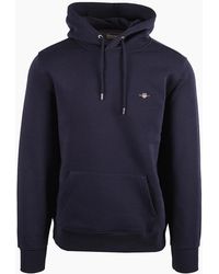 GANT - Original Sweat Hoodie Evening - Lyst