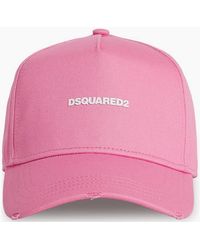 DSquared² - Mini Logo Baseball Cap - Lyst