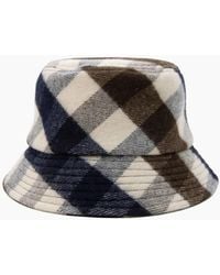 Aquascutum - Water Repellent Club Check Bucket Hat 30 - Lyst