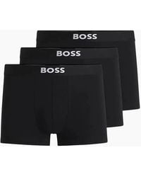 BOSS - 3-Pack Icon Boxer Trunks - Lyst