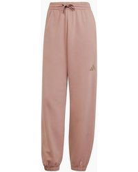 adidas - Solid Patterned Mid Rise Sweatpants - Lyst