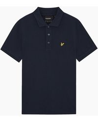 Lyle & Scott - Lyle & Scott Popcorn Jacquard Polo Shirt - Lyst