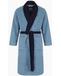 Lyle & Scott - Shawl Neck Long Sleeve Robe - Lyst