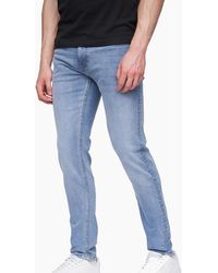 Henleys - Mayhen Slim Fit Jeans Light Wash - Lyst
