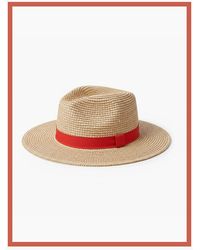 Nooki Design - Mackenzie Raffia Fedora Hat - Lyst