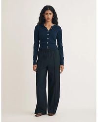 Nobody's Child - James Solid Wide Leg Trousers - Lyst