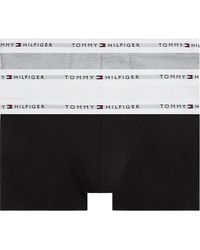 Tommy Hilfiger - 3-Pack Signature Cotton Low-Rise Boxer Trunks - Lyst