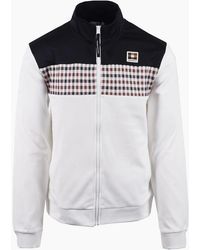 Aquascutum - Cc Stripes Track Top - Lyst