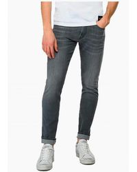 Replay - Anbass Power Stretch Slim Jean Washed - Lyst