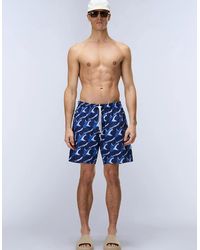 Napapijri - Elior Print Swimming Shorts - Lyst