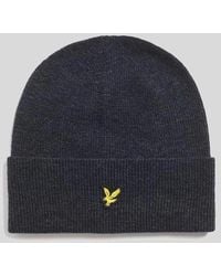 Lyle & Scott - Lambswool Blend Beanie - Lyst
