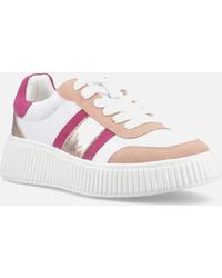 Hush Puppies - Holly Suede Rose Standard Trainers - Lyst