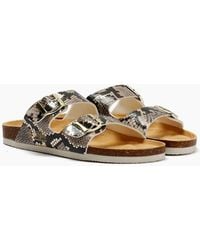 Original Penguin - Penguin Port 2 Snake Sandals - Lyst