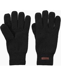 Barts - Haakkon Wool Fleece Lined Ribbed Cuff Gloves - Lyst