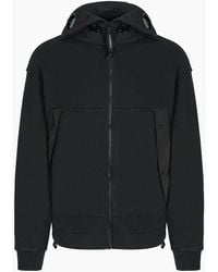 C.P. Company - Diagonal Raised Boxy Hooded Top - Lyst