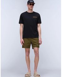 Napapijri - Box Logo Swimming Shorts - Lyst