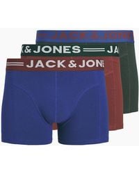 Jack & Jones - Lichfield 3 Pack Boxer Shorts - Lyst