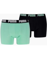 PUMA - Plain Design Boxer With Logo - Lyst