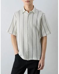 Oliver Sweeney - Somerton Striped Linen Shirt - Lyst