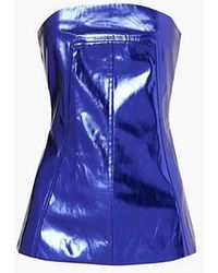 Amy Lynn - Jhnna Tube Sleeveless Slim Fit Blouse - Lyst