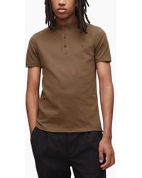 AllSaints - All Saints Polo Shirt Reform Summer Tee - Lyst